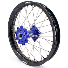Load image into Gallery viewer, KKE 21 &amp; 18 Enduro Rims for TM EN MX SMR 125-300 Blue Hub Black Rims
