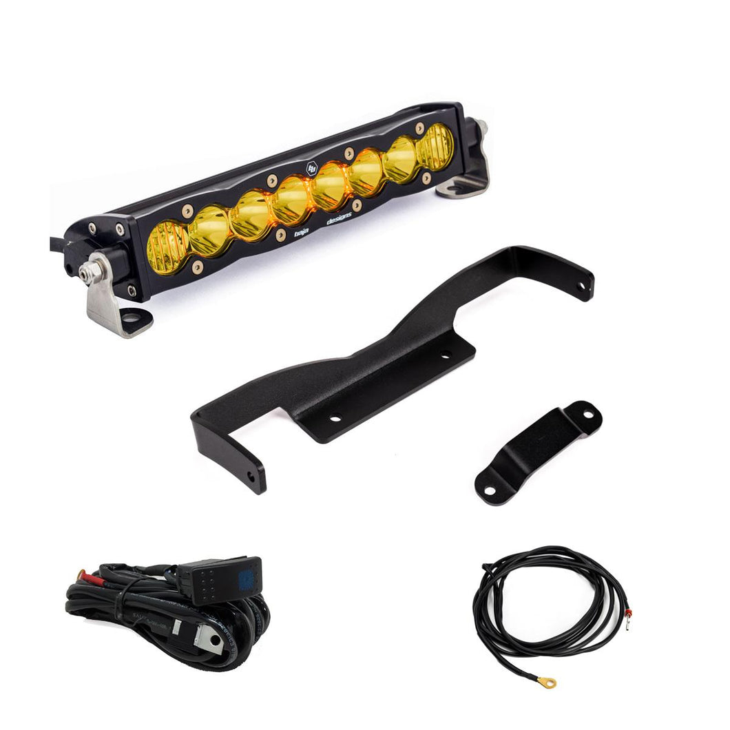 Can-Am, Maverick R, Amber 10 Inch S8 Shock Tower Kit Baja Designs