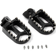 Load image into Gallery viewer, KKE BILLET CNC FOOTPEGS FOR YAMAHA YZ85 YZ125 YZ250 YZ426F YZ450F WR250F WR450F BLUE BLACK SILVER OPTIONAL
