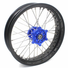 Load image into Gallery viewer, KKE 17Inch KX250F KX450F 2006-2021 For KAWASAKI Supermoto Alloy Wheels Rim Blue
