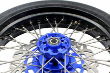 Load image into Gallery viewer, KKE 17inch KX450 KX250F 2020 KX450F 2019-2021 KX450 2019-2023 For KAWASAKI Supermoto Rims CST Tires Blue
