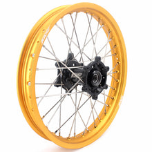 Load image into Gallery viewer, KKE 21 &amp; 19 Dirt Bike Gold Rims for Suzuki RM125 2001-2007 RM250 2008
