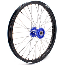 Load image into Gallery viewer, KKE 21 &amp; 18 Enduro Rims for TM EN MX SMR 125-300 Blue Hub Black Rims

