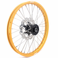 Load image into Gallery viewer, KKE 21 &amp; 19 MX Gold Rims for Suzuki RM125 RM250 1996-2000 Black Hub
