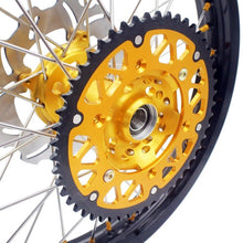 Load image into Gallery viewer, KKE 21 &amp; 18 Enduro Rims for Suzuki RMZ250 2007-2018 RMZ450 2005-2017 Gold Nipple
