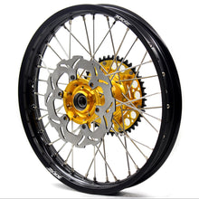 Load image into Gallery viewer, KKE 21 &amp; 19 Wheels for Suzuki RMZ250 2007 RMZ450 2005-2025 Gold&amp;Black
