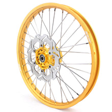 Load image into Gallery viewer, KKE 21 &amp; 19 Wheels Gold Rims For SUZUKI RM125 2001-2007 RM250 2001-2008

