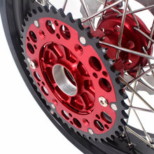 Load image into Gallery viewer, KKE 3.5 &amp; 4.25 Cush Drive Supermoto Rims For HONDA XR650R 2000-2008 Red &amp; Black

