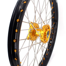 Load image into Gallery viewer, KKE 21 &amp; 18 Enduro Rims for Suzuki RMZ250 2007-2018 RMZ450 2005-2017 Gold Nipple
