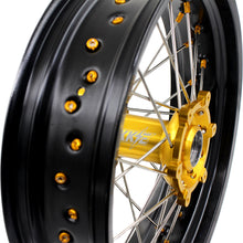 Load image into Gallery viewer, KKE 3.5/4.25*17 Inch Supermoto Wheels For SUZUKI DRZ400SM 2005-2024 CST Tires Rim
