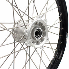 Load image into Gallery viewer, KKE 21" 19" MX Casting Alloy Wheels For HONDA CRF250R CRF450R CR125R CR250R 2002-2013 Silver&amp;Black
