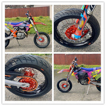 Load image into Gallery viewer, KKE 3.5/4.25*17Inch Supermoto Tires Wheels Fit KTM SX SX-F XC XC-F EXC EXC-W EXC-F 125-530CC 2003-2025
