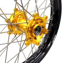 Load image into Gallery viewer, KKE 21 &amp; 19 Wheels for Suzuki RMZ250 2007 RMZ450 2005-2025 Gold&amp;Black
