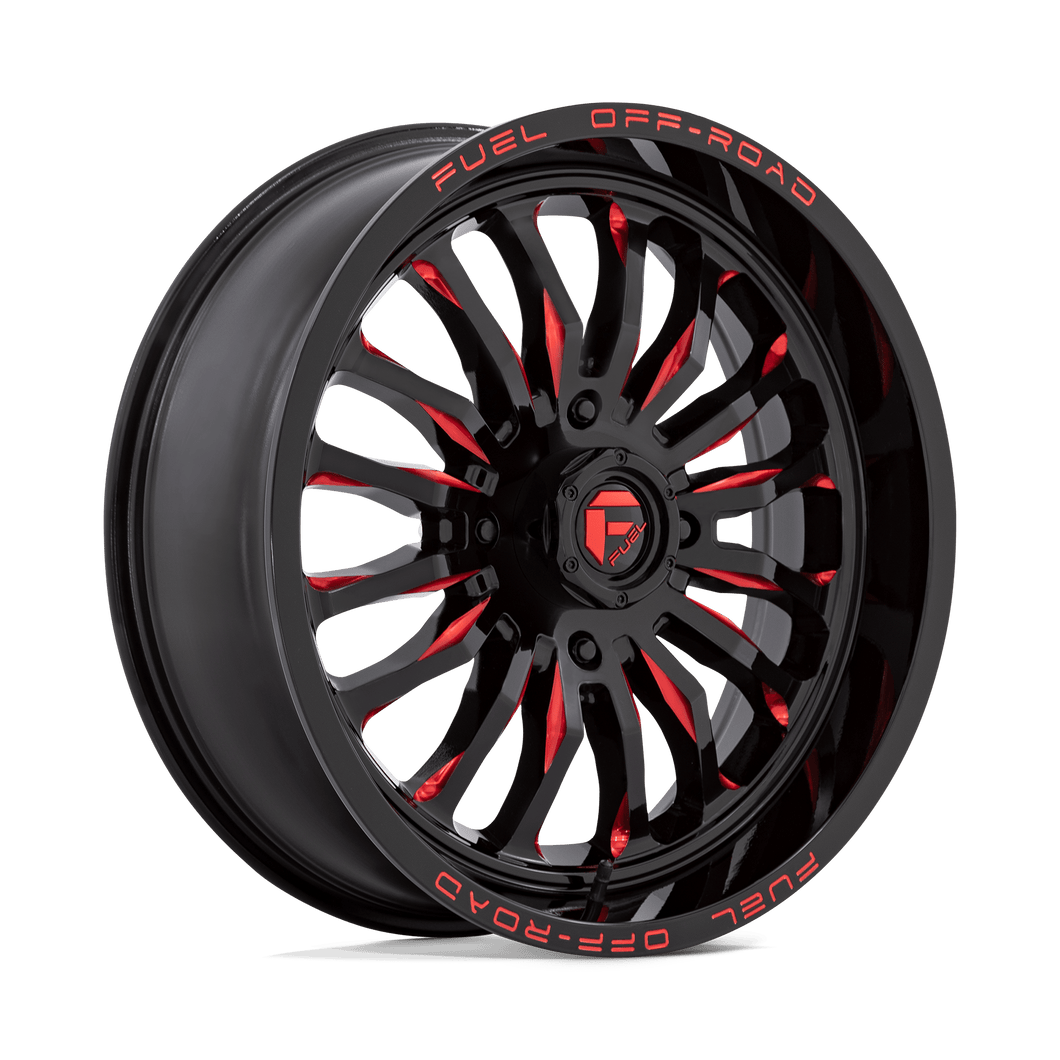 FUEL UTV D822 ARC UTV 20X7 FUEL 4X156 G-BLK MILL-RED 13MM