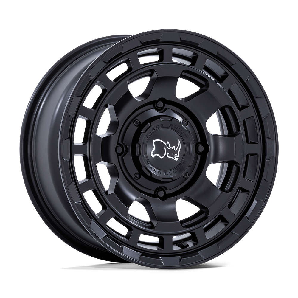 BLACK RHINO UTV CHAMBER WHEEL BRU-BU002 15X7 4X110 M-BLK 10MM