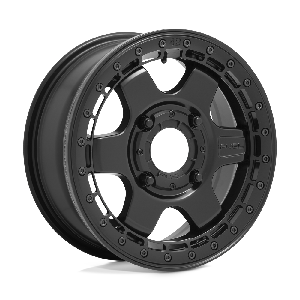 FUEL UTV D922 BLOCK BEADLOCK 15X6 FUEL 4X156 MT-BLK BLK-RING 38MM
