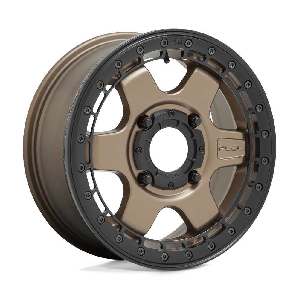 FUEL UTV D924 BLOCK BEADLOCK 15X6 FUEL 4X156 MT-BRZ BLK-RING 38MM