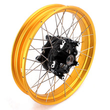 Load image into Gallery viewer, VMX-Racing 19in. 17in. Tubeless Wheels Fit For BMW F750GS 2019-2024 Gold GLM Rims

