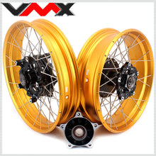 Load image into Gallery viewer, VMX-Racing 19in. 17in. Tubeless Wheels Fit For BMW F750GS 2019-2024 Gold GLM Rims
