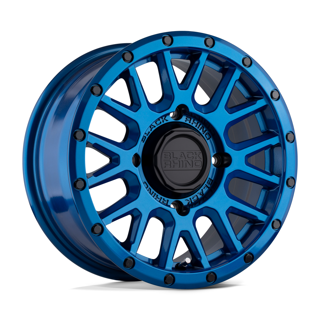 BLACK RHINO LA PAZ UTV BRU-LAP 15X7 4X136 +36 106 BLUE-BLK