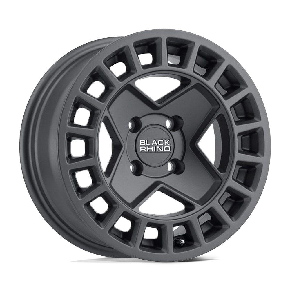 BLACK RHINO UTV YORK WHEEL BRU-BUYRK 15X7 4X110 M-GNMTL 10MM