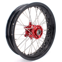 Load image into Gallery viewer, KKE 3.5 &amp; 4.25 Supermoto Motard Wheels Rims for BETA RR 2013-2024 Red Hubs

