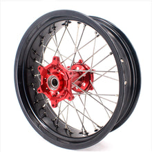Load image into Gallery viewer, KKE 3.5 &amp; 4.25 Supermoto Motard Wheels Rims for BETA RR 2013-2024 Red Hubs
