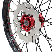 Load image into Gallery viewer, KKE 21&amp;18 21&amp;19 Wheels for Honda CR125R 1998-2001 CR250R 1997 Black Spokes
