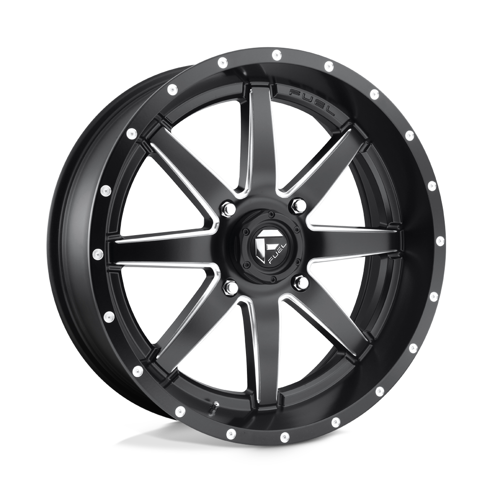 FUEL UTV D538 MAVERICK 20X7 FUEL 4X156 MT-BLK-MIL 13MM