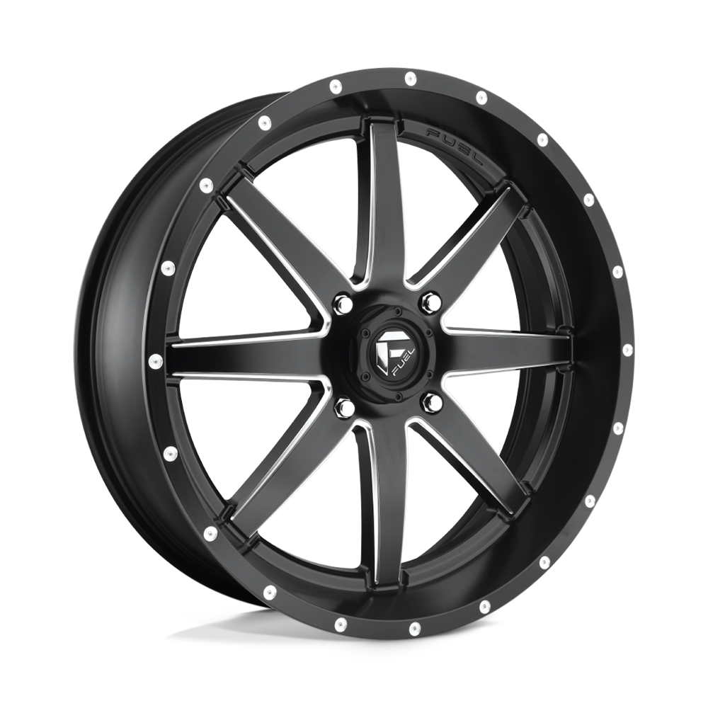 FUEL UTV D538 MAVERICK 16X7 FUEL  4X156 MT-BLK-MIL 13MM