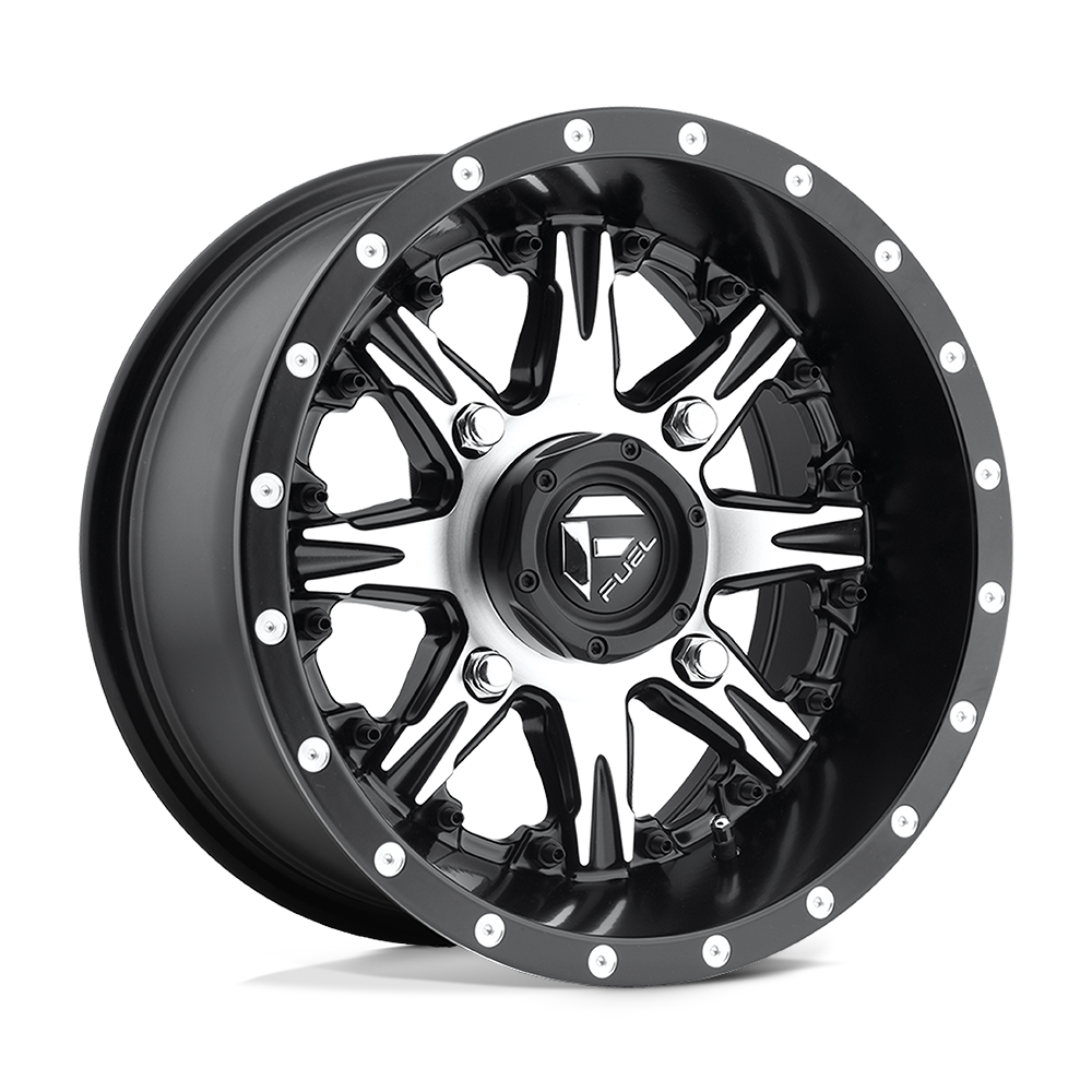 FUEL UTV D541 NUTZ UTV 14X7 FUEL 4X156 MT-BLK-MACH 13MM