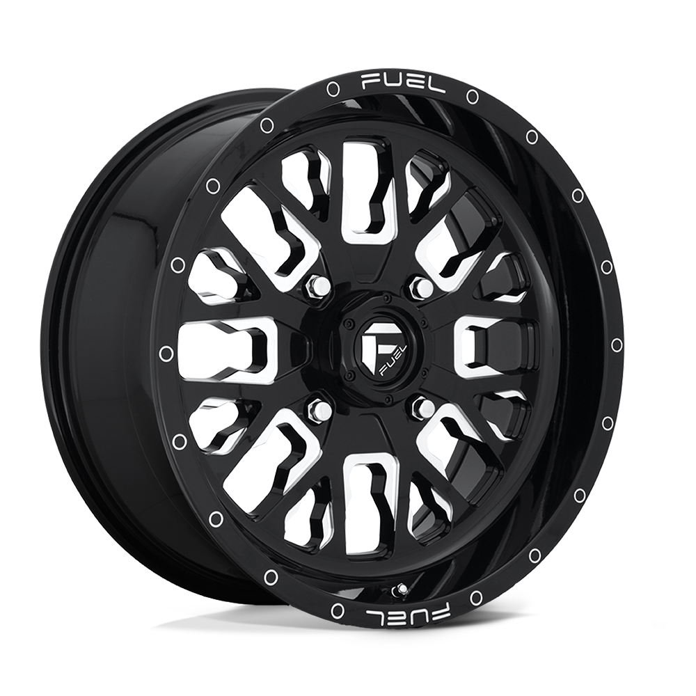 FUEL UTV D611 STROKE 18X7 FUEL 4X137 GL-BLK-MIL 13MM