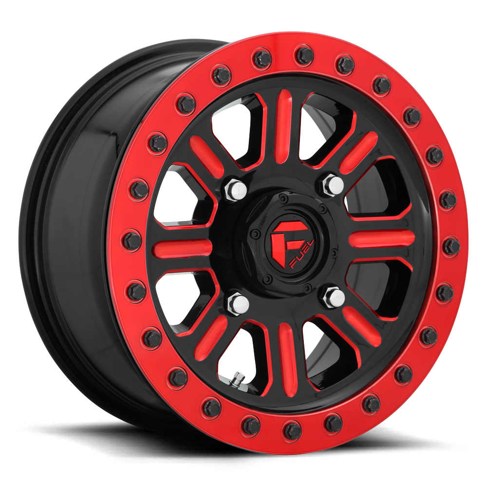 FUEL UTV D911 HARDLINE BEADLOCK 15X7 FUEL 4X137 GL-BLK-RTTC 38MM