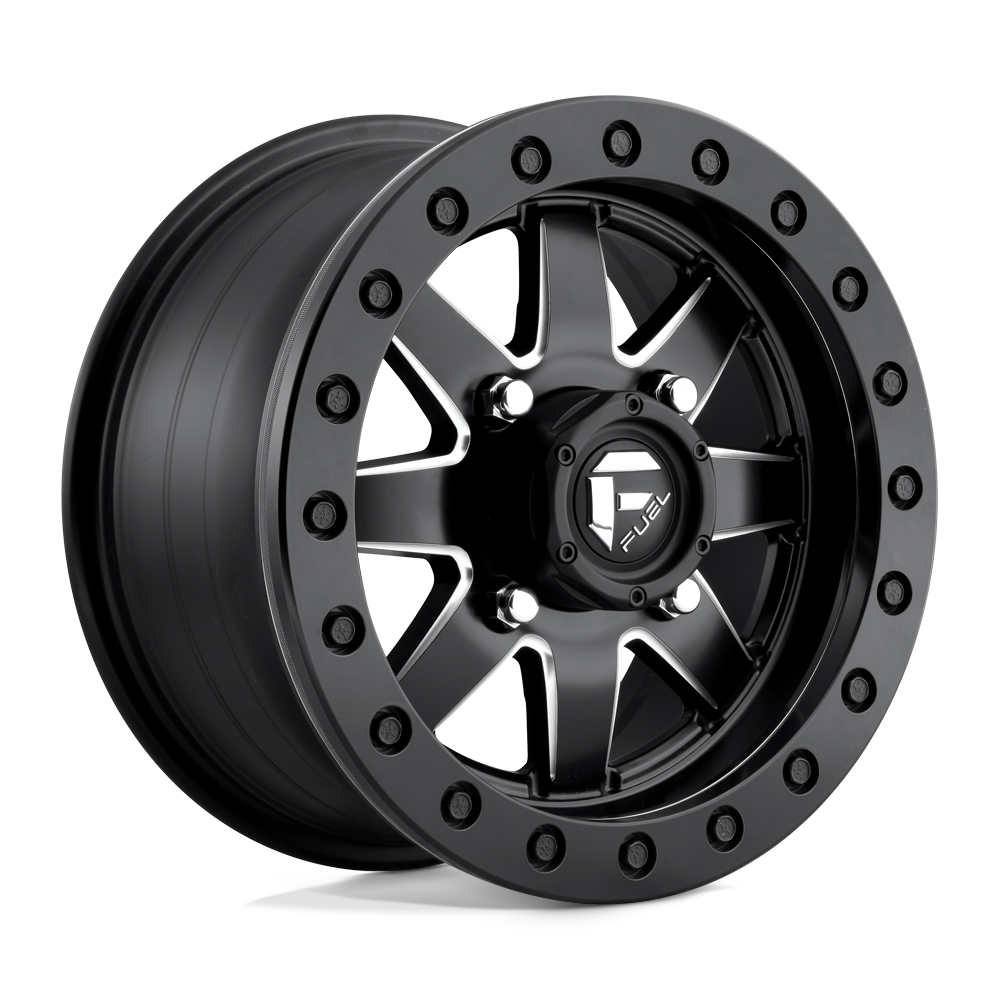 FUEL UTV D938 MAVERICK BEADLOCK 15X7 FUEL 4X137 MT-BLK-MIL 13MM