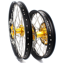 Load image into Gallery viewer, KKE 21" 18" Enduro Spoked Wheels Rims For SUZUKI DRZ400 DRZ400E DRZ400S
