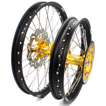 Load image into Gallery viewer, KKE 21" 18" Enduro Spoked Wheels Rims For SUZUKI DRZ400 DRZ400E DRZ400S
