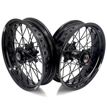 Load image into Gallery viewer, KKE 17Inch Supermoto Rims For KTM SX SX-F XC-F XC EXC EXC-F 2003-2025 Black
