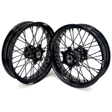 Load image into Gallery viewer, KKE 17Inch Supermoto Rims For KTM SX SX-F XC-F XC EXC EXC-F 2003-2025 Black

