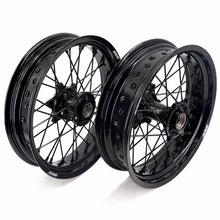 Load image into Gallery viewer, KKE 17Inch Supermoto Rims For KTM SX SX-F XC-F XC EXC EXC-F 2003-2025 Black
