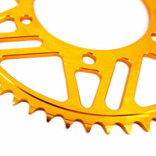 Load image into Gallery viewer, KKE Gold &amp; Purple in 58T Sprocket For Yamaha YZF R3/ABS YZF R25/ABS MT-03 MT-25 2015-2022
