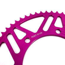 Load image into Gallery viewer, KKE Gold &amp; Purple in 58T Sprocket For Yamaha YZF R3/ABS YZF R25/ABS MT-03 MT-25 2015-2022
