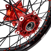 Load image into Gallery viewer, KKE 21" 18" Cast Enduro Wheels For KTM EXC EXC-F EXC-E 2003-2025 Black Spokes

