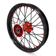 Load image into Gallery viewer, KKE 21" 18" Cast Enduro Wheels For KTM EXC EXC-F EXC-E 2003-2025 Black Spokes
