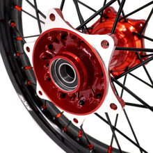 Load image into Gallery viewer, KKE 21" 18" Cast Enduro Wheels For KTM EXC EXC-F EXC-E 2003-2025 Black Spokes
