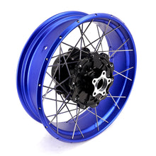 Load image into Gallery viewer, KKE 3.5*21'' &amp; 5.0*18'' Tubeless Wheels Fit Harley Street Glide/CVO 2024 Blue Rims
