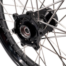 Load image into Gallery viewer, KKE 2.5*19 &amp; 3.5*17 Dirtbike Tubed Spoke Wheels Rims Fit KTM 390 Adventure 2020-2021 Black
