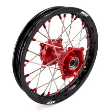 Load image into Gallery viewer, KKE 17"*1.4/14"*1.6 Small Kid's Wheels For KTM SX 85 GAS GAS MC85 2021-2024 Red Nipples
