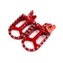 Load image into Gallery viewer, KKE Footpegs Billet Foot Rest For Rawrr Mantis, Mantis X, Red and Black (Collective)
