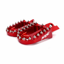 Load image into Gallery viewer, KKE Footpegs Billet Foot Rest For Rawrr Mantis, Mantis X, Red and Black (Collective)
