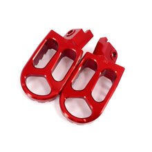 Load image into Gallery viewer, KKE Footpegs Billet Foot Rest For Rawrr Mantis, Mantis X, Red and Black (Collective)
